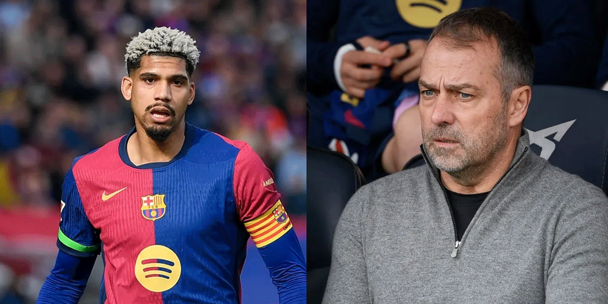 Barcelona Terpuruk di Stamford Bridge, Hansi Flick Janji Benahi Ronald Araujo