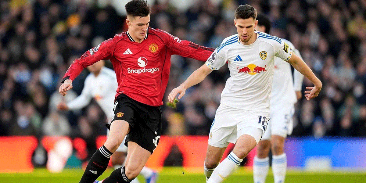 Pertandingan Sengit Leeds vs Man United Berakhir Imbang